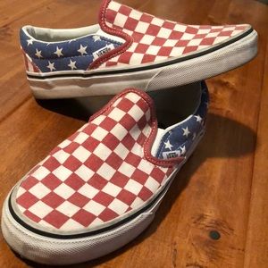 Vans Slip-On American themed